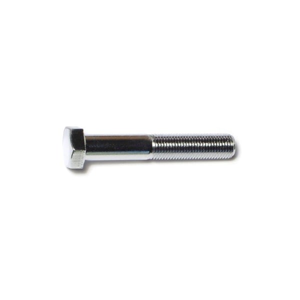 Midwest Fastener Grade 5, 3/8"-24 Hex Head Cap Screw, Chrome Plated Steel, 2-1/4 in L, 10 PK 75307 - main